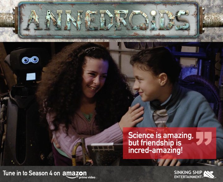 It's almost the weekend, perfect time for binge watching Season 4 of <a href="/ANNEDROIDS/">Annedroids</a> on @AmazonKids! 🤖
