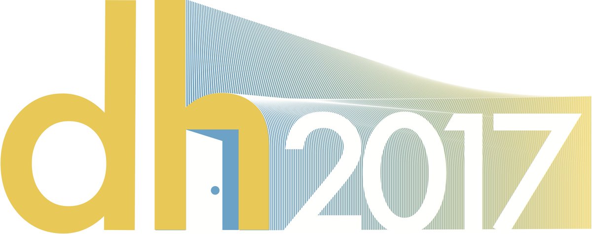 Thanks to Ariane Wang for our lovely new DH2017 logo, complete with a door open to all! #access