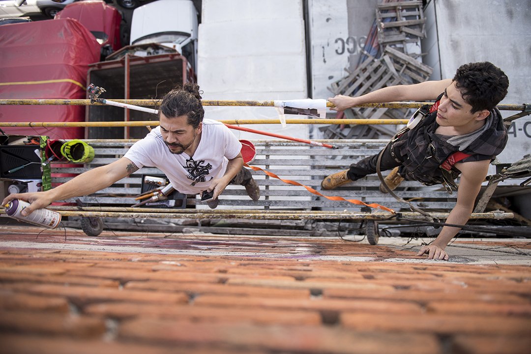 DistritoArte's tweet image. ¡Todavía hay clima para más muralismo! Y por eso hoy queremos compartirles las fotos de uno que vivimos en enero en México #WallDialogue2