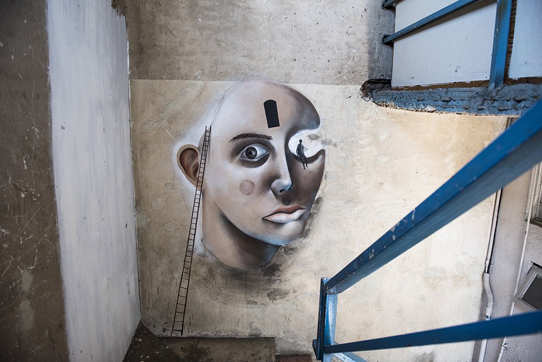 DistritoArte's tweet image. ¡Todavía hay clima para más muralismo! Y por eso hoy queremos compartirles las fotos de uno que vivimos en enero en México #WallDialogue2