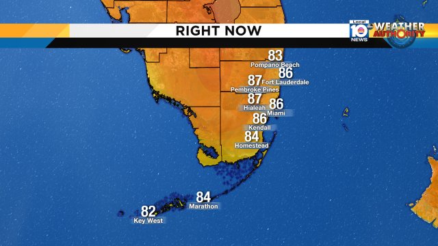 March is ending warm!  Almost 3 p.m. and the temperature is 87° in Hialeah and Kendall and at #MIA! https://t.co/QkwELF932U