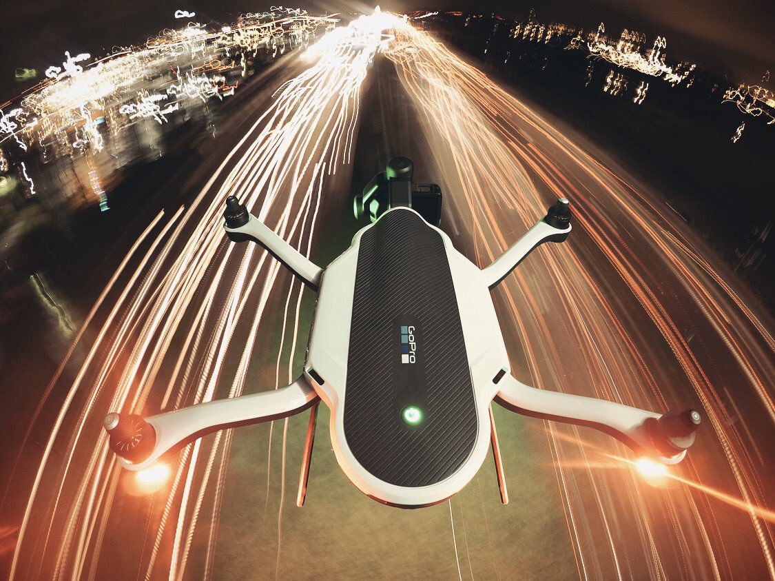 Playing around with the @gopro  #karma at night. I took this on the #GoPro #hero5 in #nightlapse mode.  #goprokarma #drone #droneoftheday