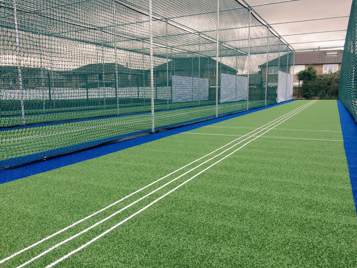 Fantastic four lane #cricket facility signed over to <a href="/HaslingdenCC/">Haslingden CC</a> - #practice makes perfect. Go well this season. @LancsCB <a href="/lancs_league/">Lancashire League</a>