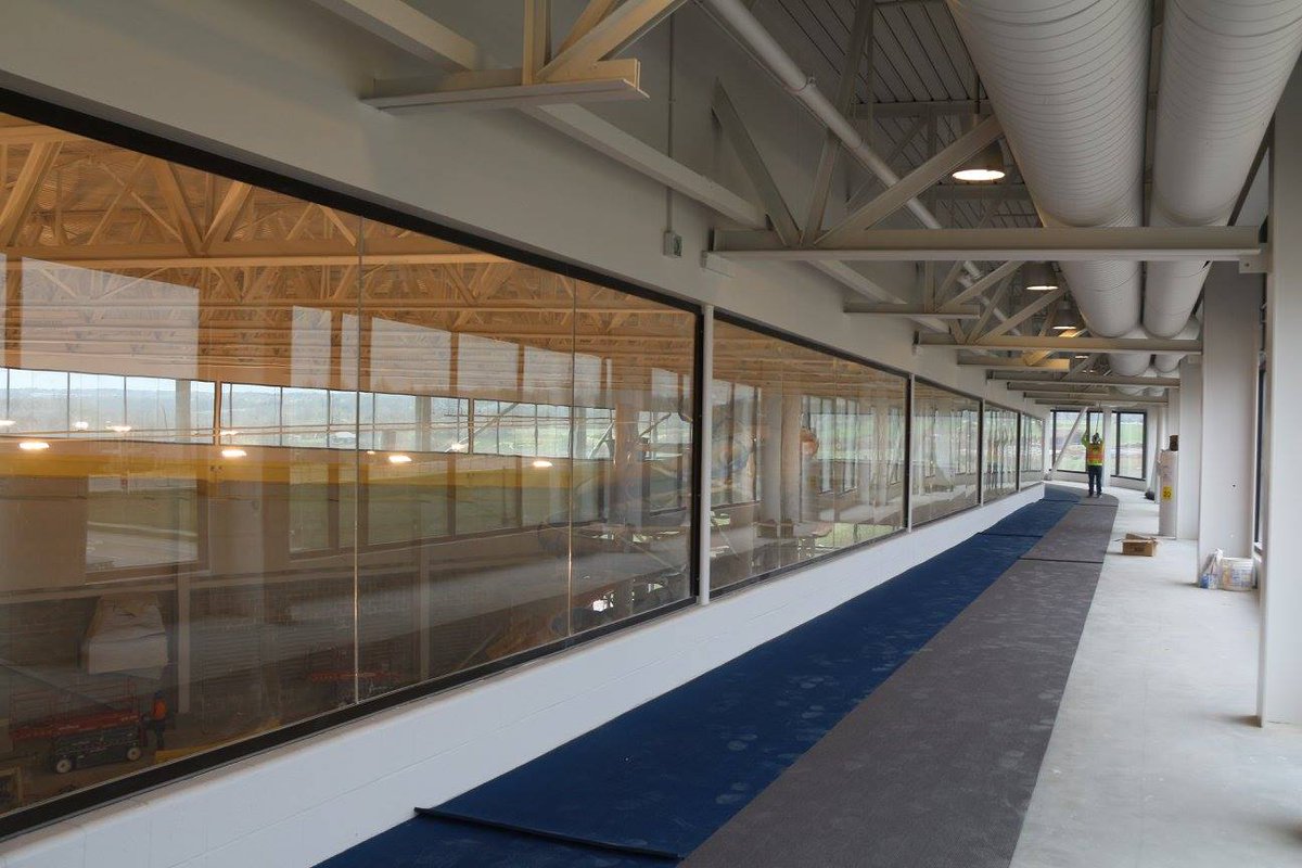 cityoflenexa's tweet photo. .@LenexaRecCenter construction is moving quickly too: Outdoor terrace, activity gym, indoor pool slides and walking track with 5% grade chg. https://t.co/bvwZae0om3