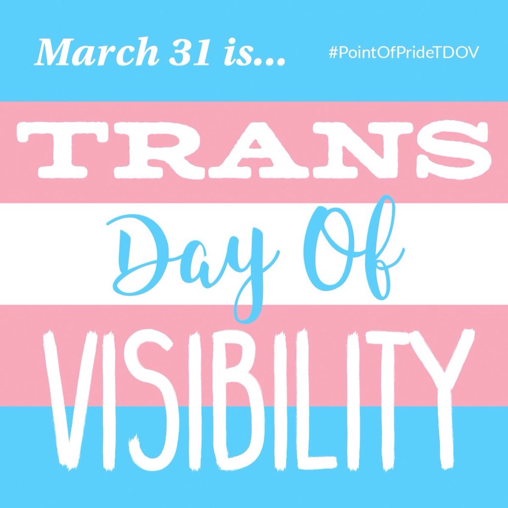 posi_boy's tweet photo. Happy #transdayofvisibility my lovelies 💗 stay strong and never forget who you are https://t.co/FWFu2gLitf