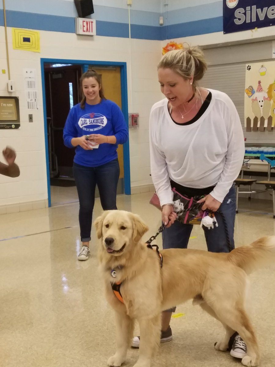 CSLCPrincipal's tweet image. It&apos;s Hunter&apos;s Birthday #CSLC #TherapyDog