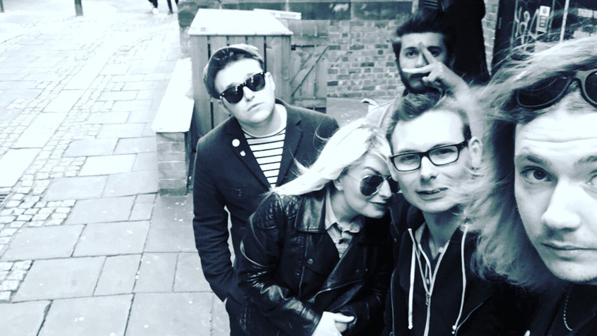 Here's me and my faves looking all cool &amp; shit after a wicked interview for <a href="/UK_Spotlight/">Spotlight Music</a> 💖✌🏼️@CasualNcl  <a href="/massa_confusa/">Massa Confusa</a>