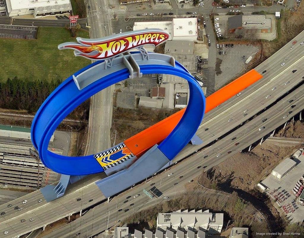 theTactikillity's tweet photo. Atlanta already replaced the damage on I-85. It's a little aggressive. https://t.co/qWTnYZ7taq