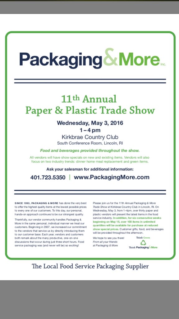 Packaging & More tweet media