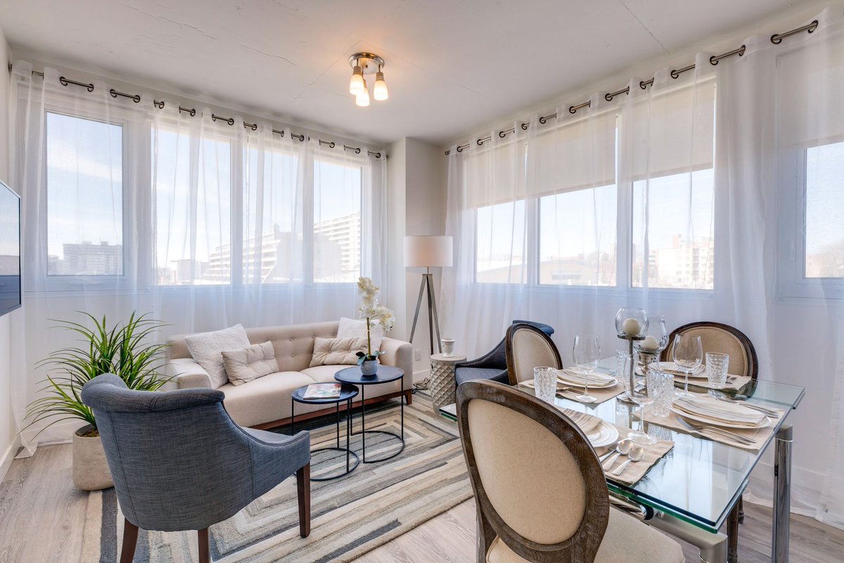 AtriaDev's tweet photo. 2 unique furnished model suites at https://t.co/RgmJ2aIaW6 contact our rental team for tours #oshawa #apartments #modelsuites https://t.co/CB24PMVhd8