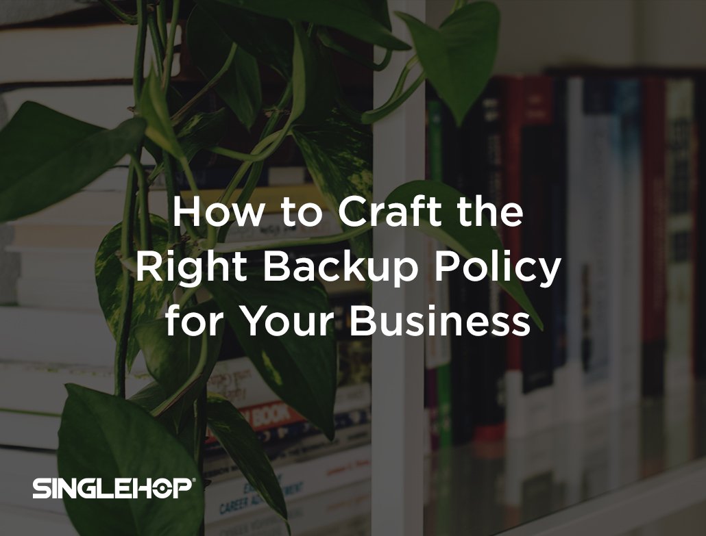 ServerIntellect's tweet image. Today is #WorldBackupDay. Here&apos;s how to craft the right policy for your business. bit.ly/backuppolicy