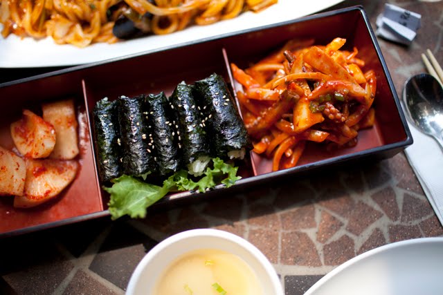 YellowHouseCafe's tweet photo. Side banchan for snacking. https://t.co/06tp71tnfo