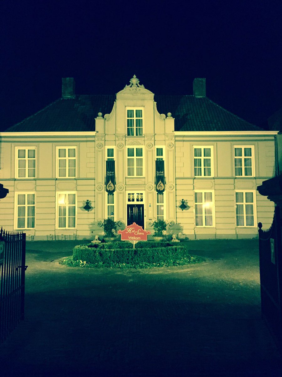 Oirschot maakt zich op voor de concerten van <a href="/StabatMaterNL/">Stabat Mater</a>. Het Hof van Solms is er klaar voor! 🎼