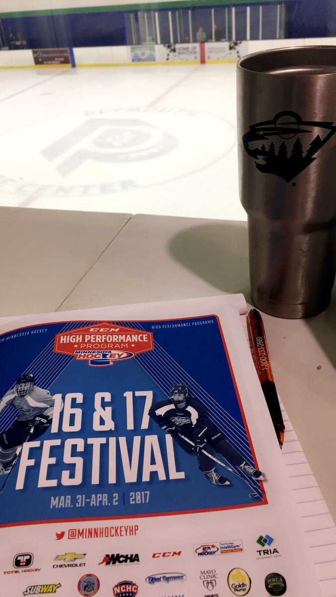jessi_pierce's tweet photo. The @mnwild are gone until Sunday, might as well check out some future pros at @MinnHockeyHP #CCMHighPerformance #mnhockey https://t.co/VnUsN2QsHJ