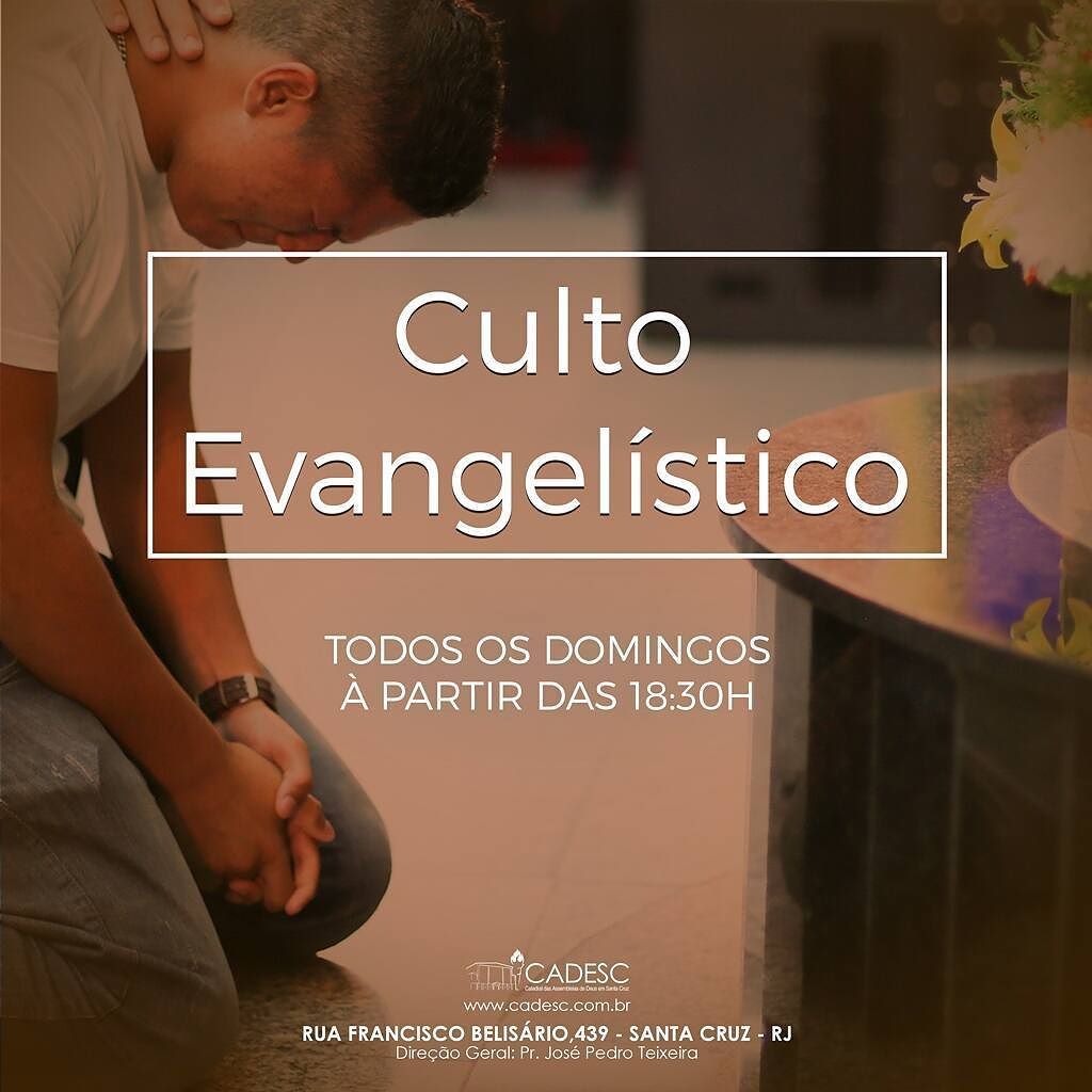 cadescoficial's tweet photo. Todos os domingos, culto evangelístico as 18:30. https://t.co/28TcM07M81 https://t.co/cax4ypX7Ow
