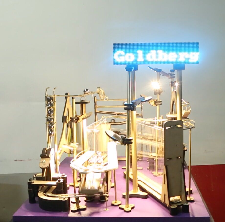 HacedoresCom's tweet image. Ven a conocer la increíble instalación &quot;Hola Goldberg&quot; del @CCDmx este 1 de abril en #ArduinoDayCDMX
¡imperdible!
-&amp;gt; arduino.mx