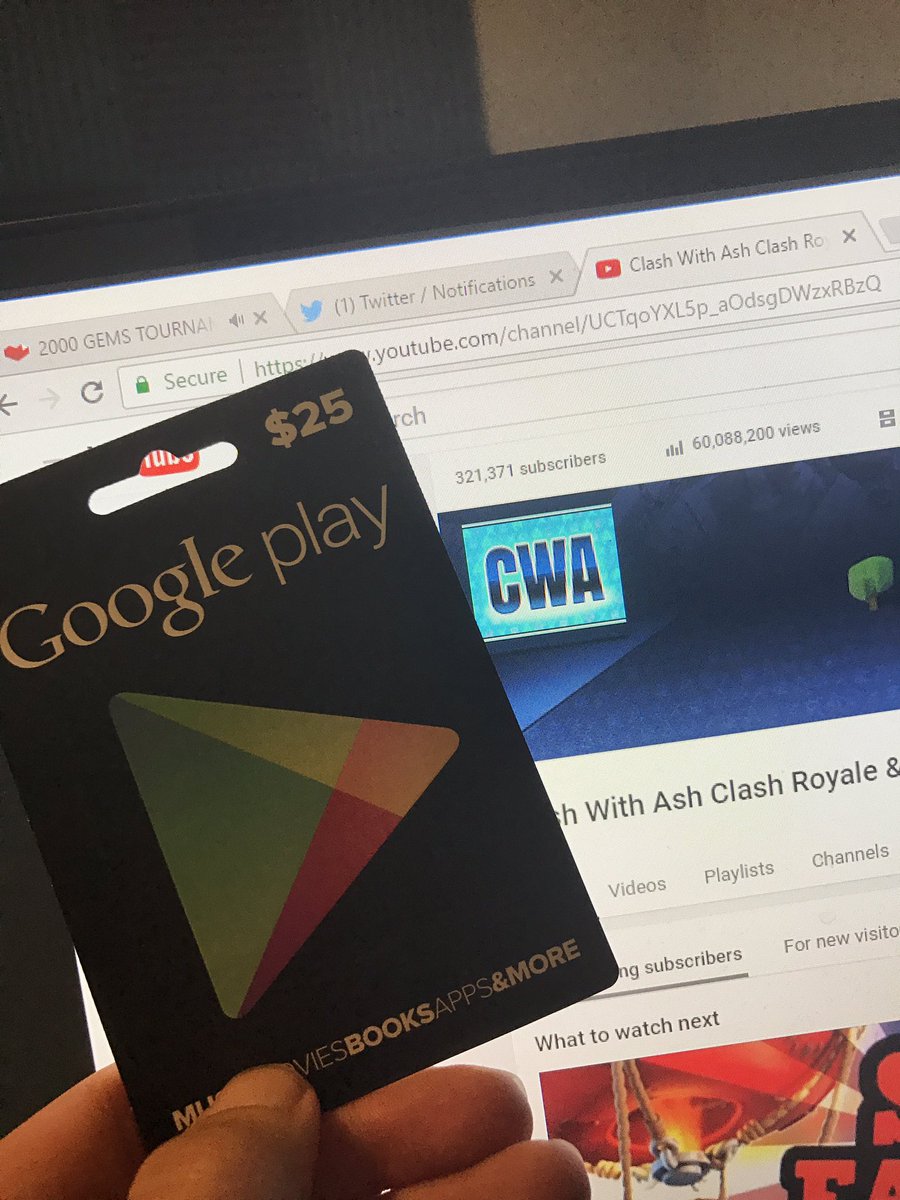 CWA's tweet photo. 60 MILLION views! Let's celebrate w/ a $25 GooglePlay gift card giveaway! RT &amp; Follow to enter. Winner announced on tonight's pinned comment https://t.co/qtnwPWlIS6