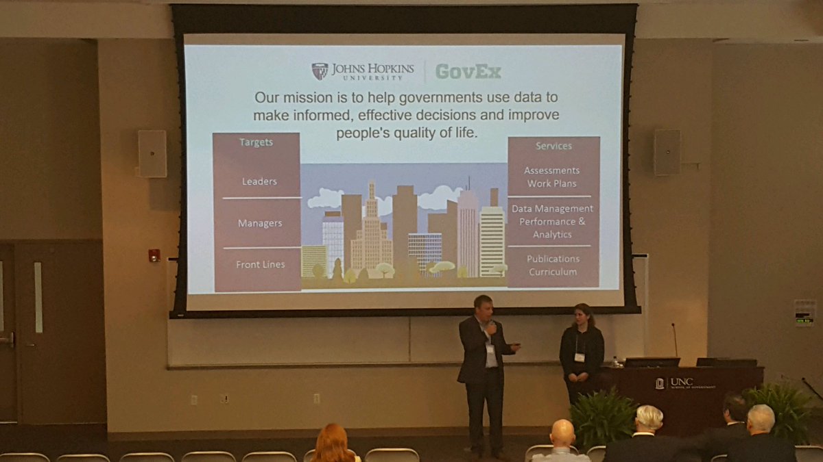 UNCMPA's tweet photo. .@WhatWorksCities helps cities learn "How can you regularly infuse data into daily work to inform decisions." -Lena Geraghty #UNCMPAat50 https://t.co/VSRCwKtKFR
