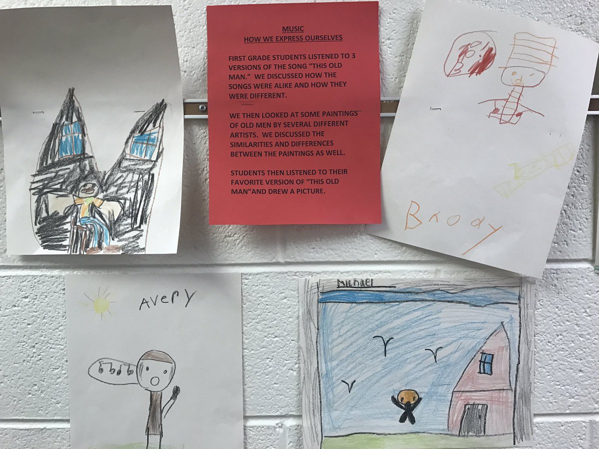 sniemi01's tweet image. #ClearLakeIB 1st graders express their #perspective on which version of music they liked best. #transdisciplinarylearning #IBPYP #pypmusic