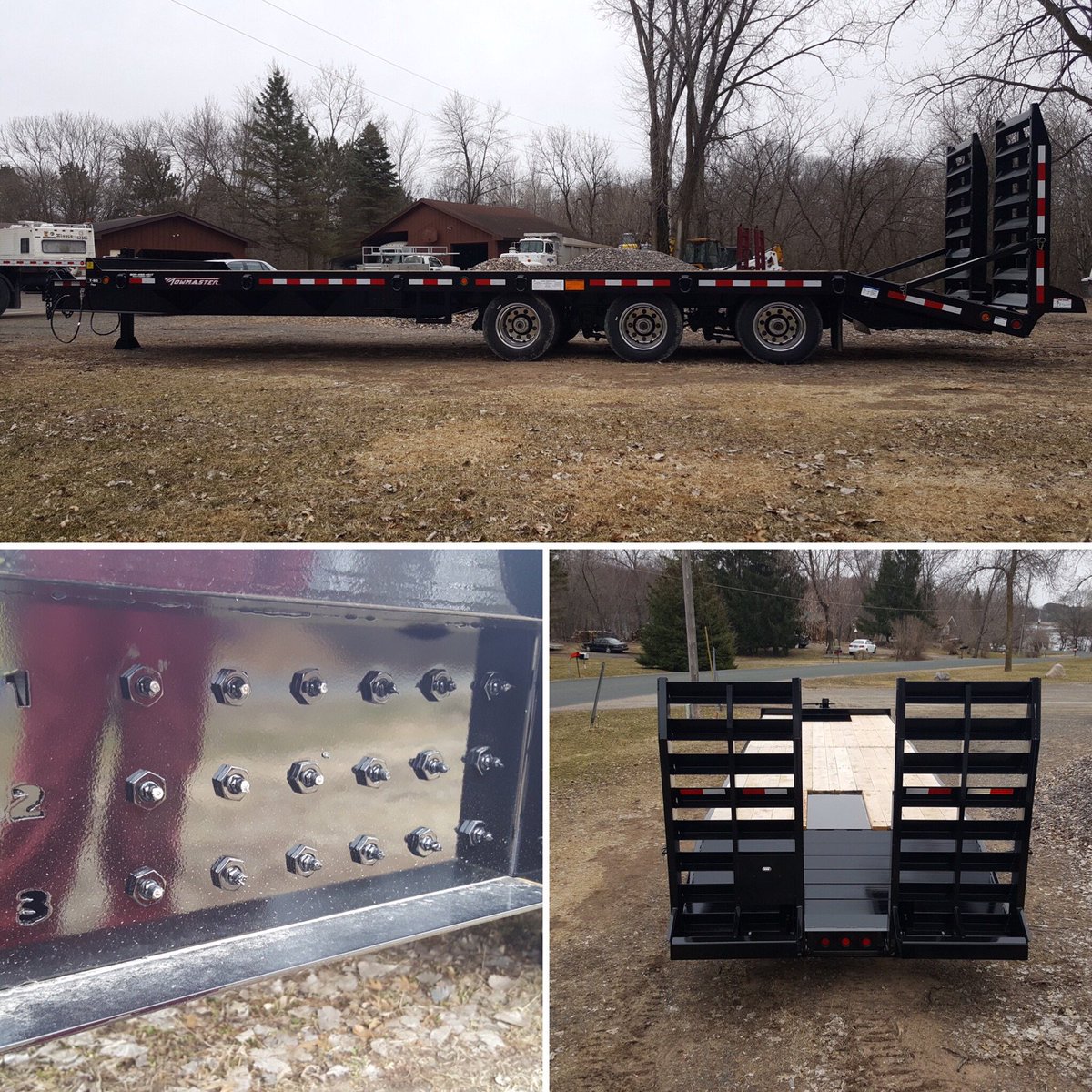 rdoequipment's tweet photo. A customized, purpose-built trailer with safety and ease of maintenance to last through the years. @towmasterinc #Towmaster https://t.co/DdPc9W1Xtw