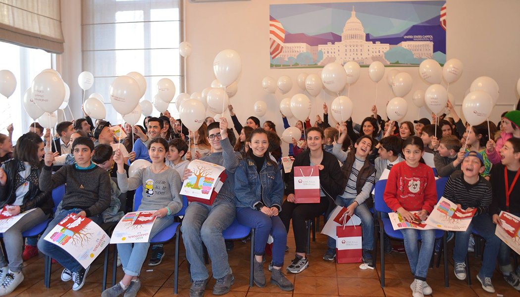 FINCA's tweet image. FINCA celebrates Global Money Week in Georgia bit.ly/2nSQfr8 #GMW2017 via @GeorgiaToday_GT