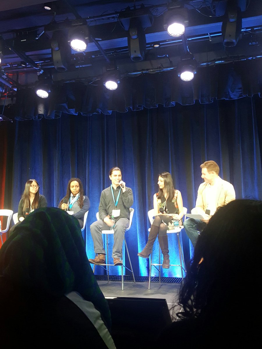 sheerinc_'s tweet photo. "I'm an engineer" panelist. #acmnyc https://t.co/ot6t1syXhc