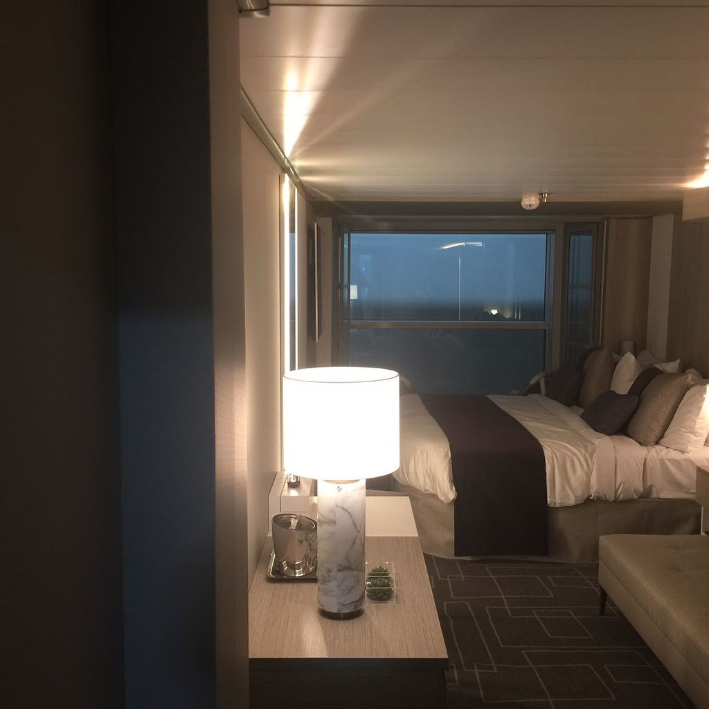 JohnKamal's tweet photo. Got to see what the #CelebrityEdge Infinite Veranda staterooms will look like today. WOW! #pledgetoedge https://t.co/y81Xo0Fe54 https://t.co/p7IZbpHAwU