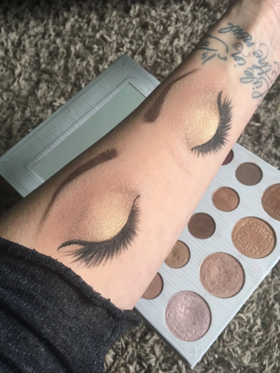 makeupbycandi1's tweet photo. Such a gorgeous palette @carlibybel #gorgeousness #mua #swatchartist #makeupbycandi #beingagirlisfun https://t.co/69hTl7lgrO