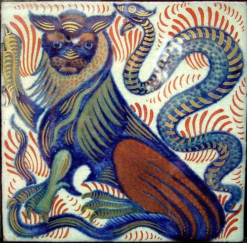 SohoGeorge's tweet image. The mastery &amp;amp; creativity of William De Morgan tiles (1839-1917)