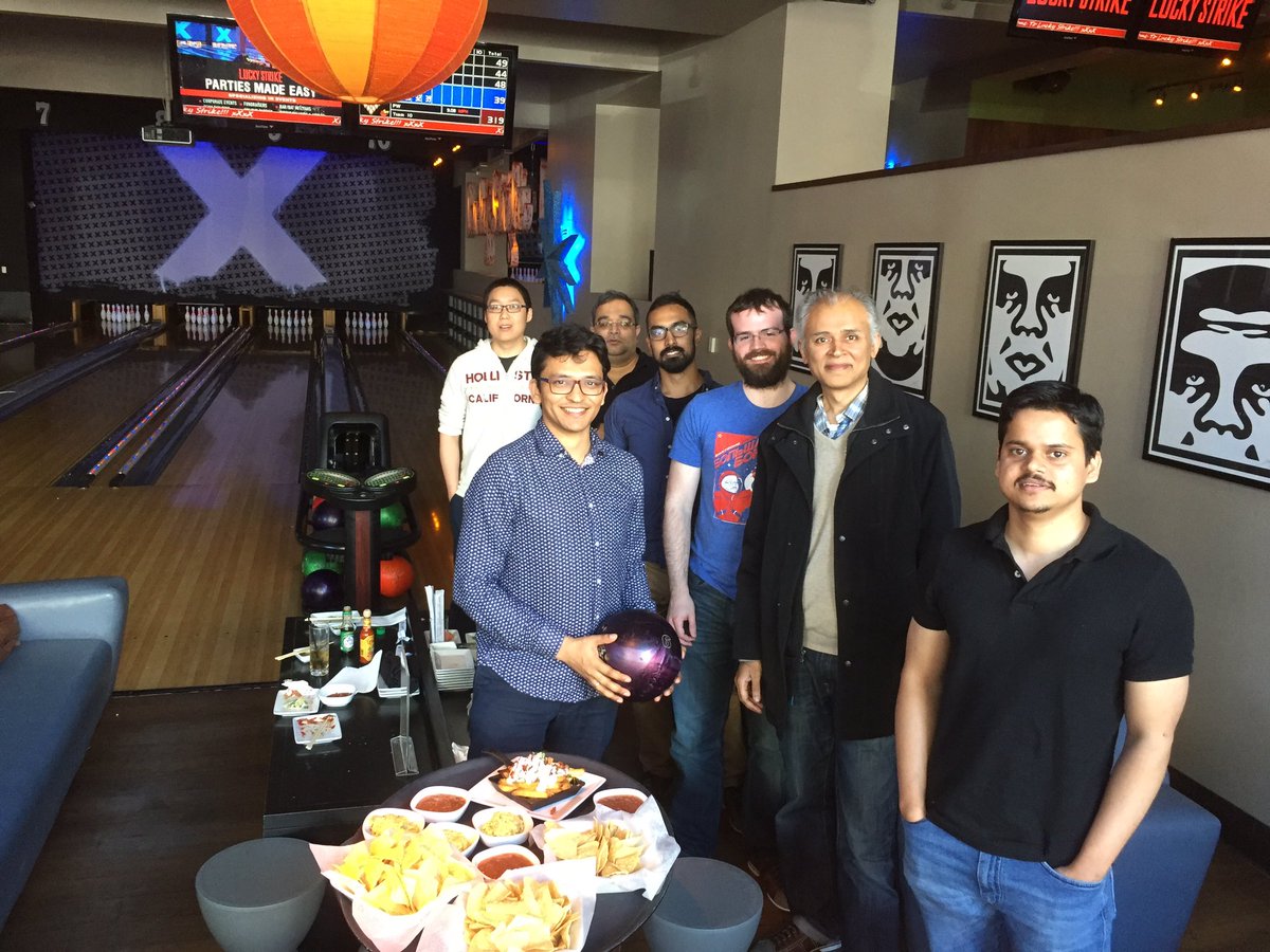 Core Data &amp; Metrics team outing <a href="/luckystrikeent/">Lucky Strike</a>