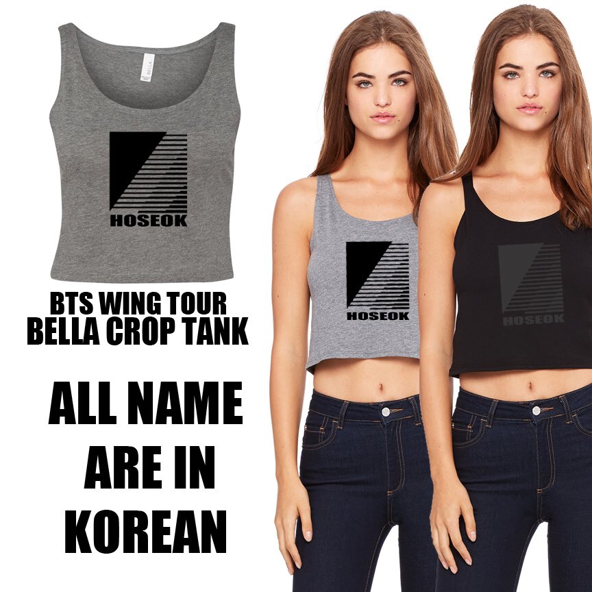 MUNKYPOPCOM's tweet photo. New BTS WINGS CROP TANK TOP and BTS WINGS CROP T SHIRTS are here!!! #Exclusivelyatmunkpop https://t.co/IRyVXeORbb