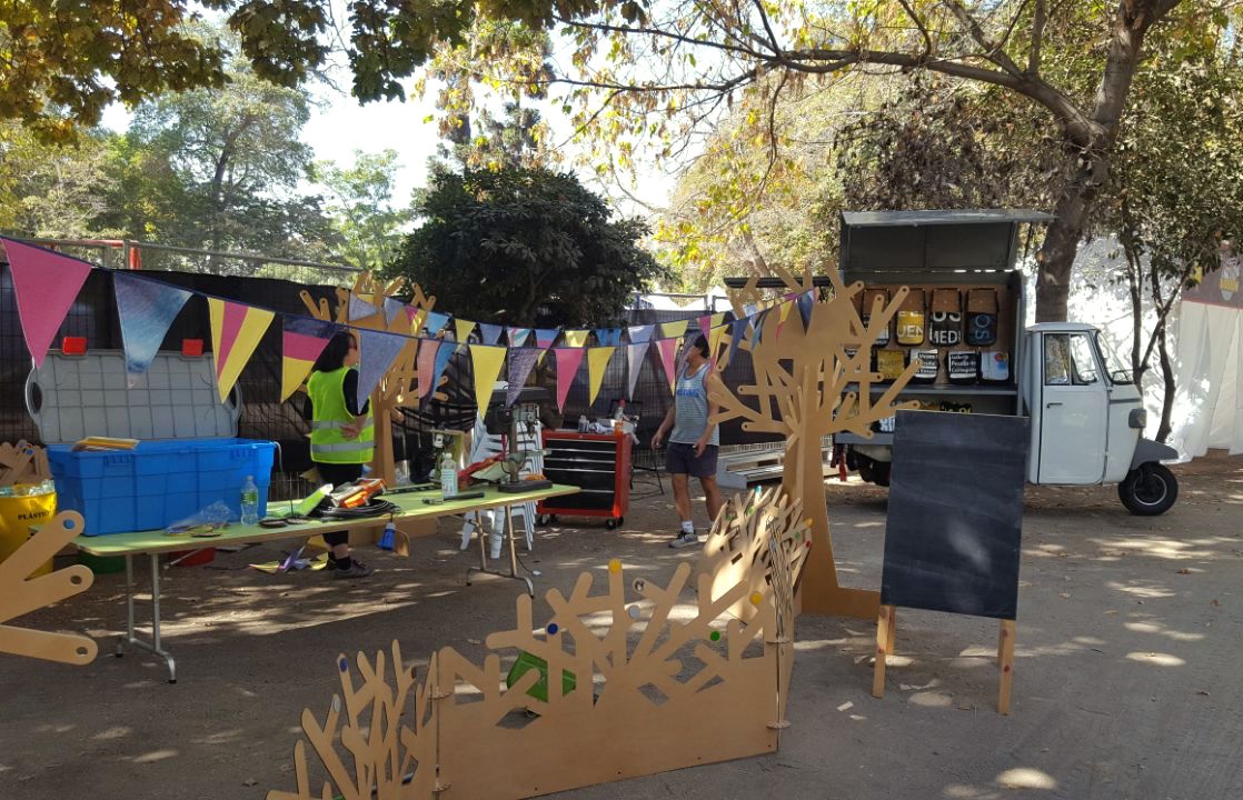 Modulabeco's tweet photo. Nos estamos preparando con todo! Búscanos mañana en #kidzapalooza 🎵♻️ #lollaCL https://t.co/0NONh2h6Rh