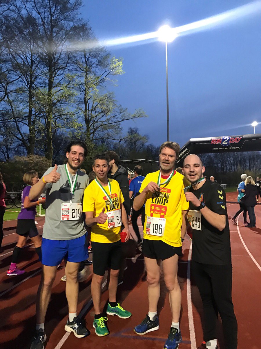 fokzaa's tweet image. Met 41:07 @Busbaanloop gedaan, samen met drie collega&apos;s internetredactie. Leuke loop, goed georganiseerd @avsuomi