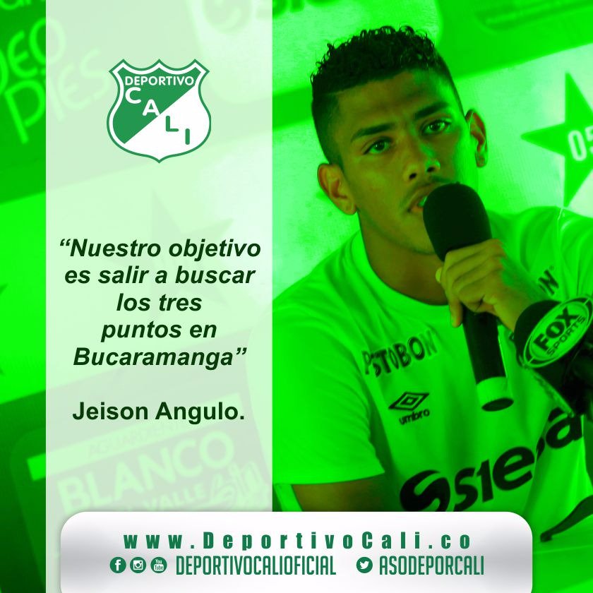 DeportivoCaliCP's tweet photo. #VamosPorLa10 #JeisonAngulo https://t.co/uA5LRh6IxL