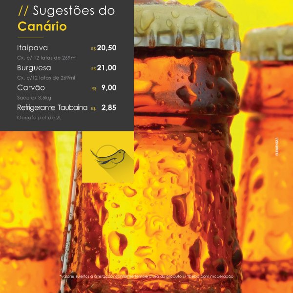 Canário Bebidas tweet media