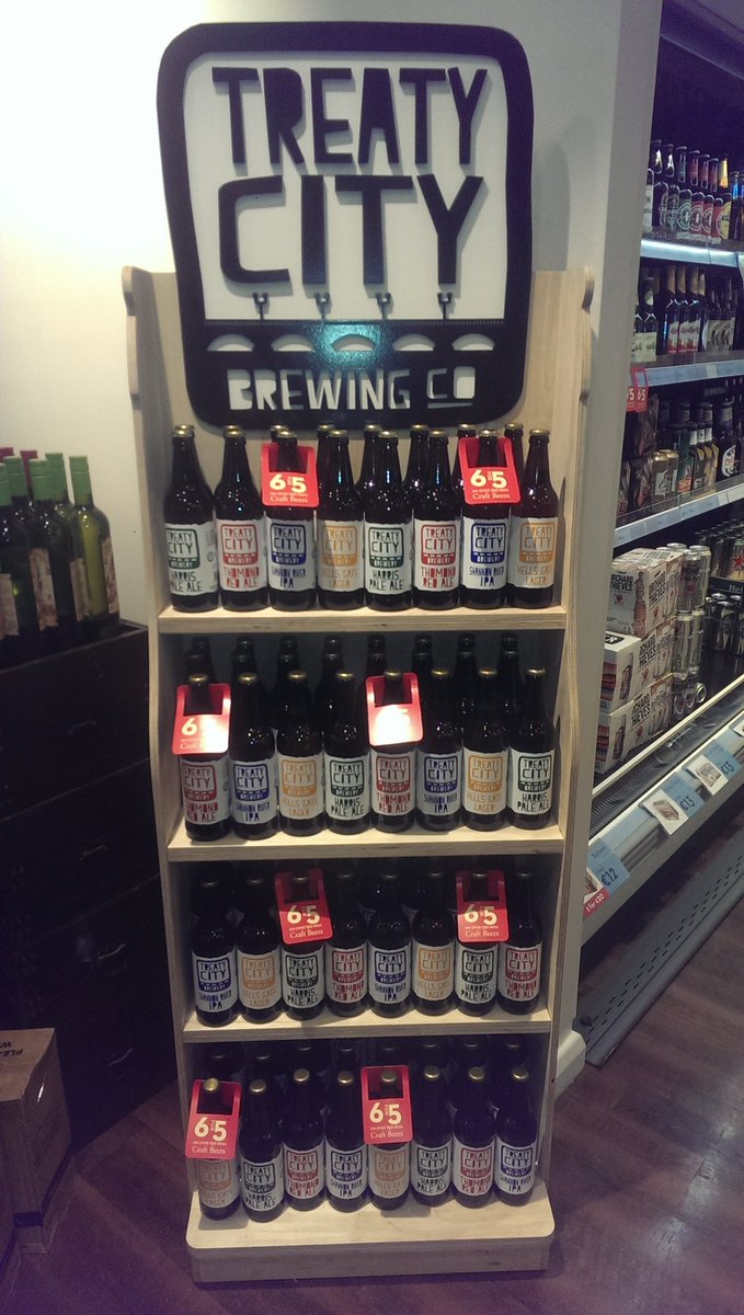 obrienslimerick's tweet photo. 6 For 5 still on in all @OBriensWine why not grab a @TreatyCityBrew for the @Munsterrugby match tomorrow #IrishCraftBeer #Limerick #SUAF 🍺🏉👍 https://t.co/CoaVwGeQfl