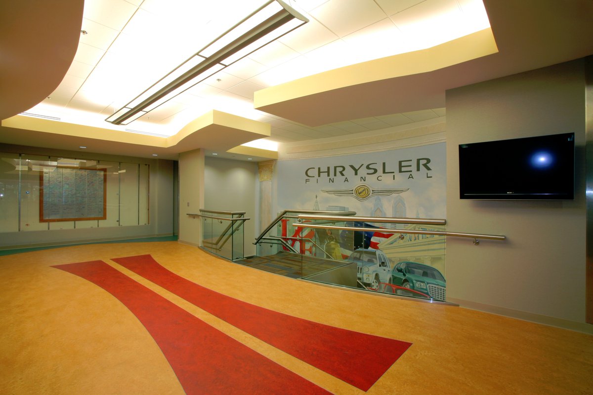 #FlashbackFriday to when we completed the #Daimler #Chrysler Financial Services building in 2007. Very colorful! wulffarchitects.com/new-britain