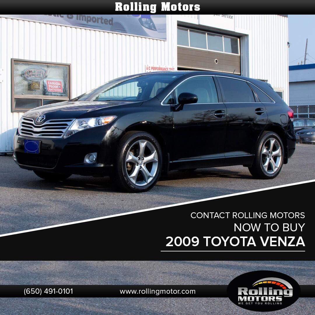 Rolling_Motors's tweet photo. Amazing Offer!
Rolling Motors offers Toyota Venza Model 2009 in affordable rates. Visit our website now! https://t.co/SPULcth7yb