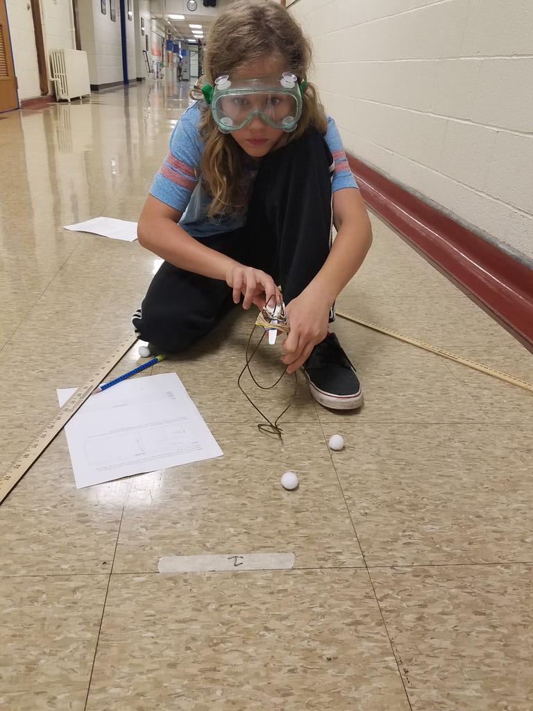gravesfabfifth's tweet photo. Catapult testing was a success! #measuredincm #3trials #simplemachines @TEAMDISNEYPod @officialSPS https://t.co/KMlbwsmQkJ