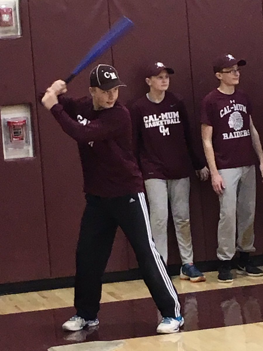 This year's Varsity vs. JV wiffle ball game ends in a tie after 5.  Back to grinding tomorrow #fun #raiderbaseball