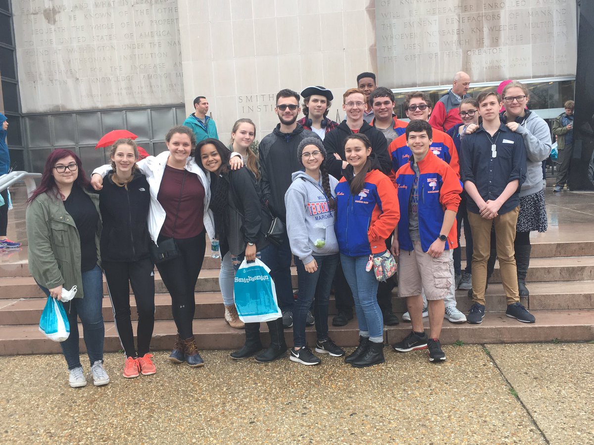 marchingtbolts's tweet image. Marching band members on the D.C. Trip today!!  Go Bolts!  #wedidntseetrump #itrained
