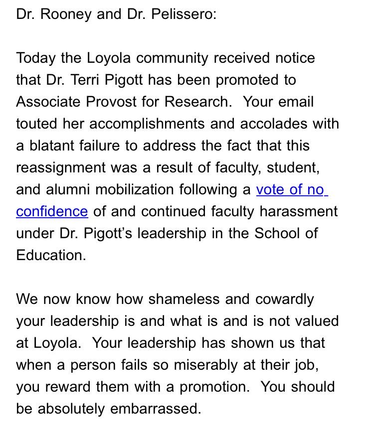 LUCResist's tweet photo. .@LoyolaChicago  https://t.co/nnH05YUYyM
