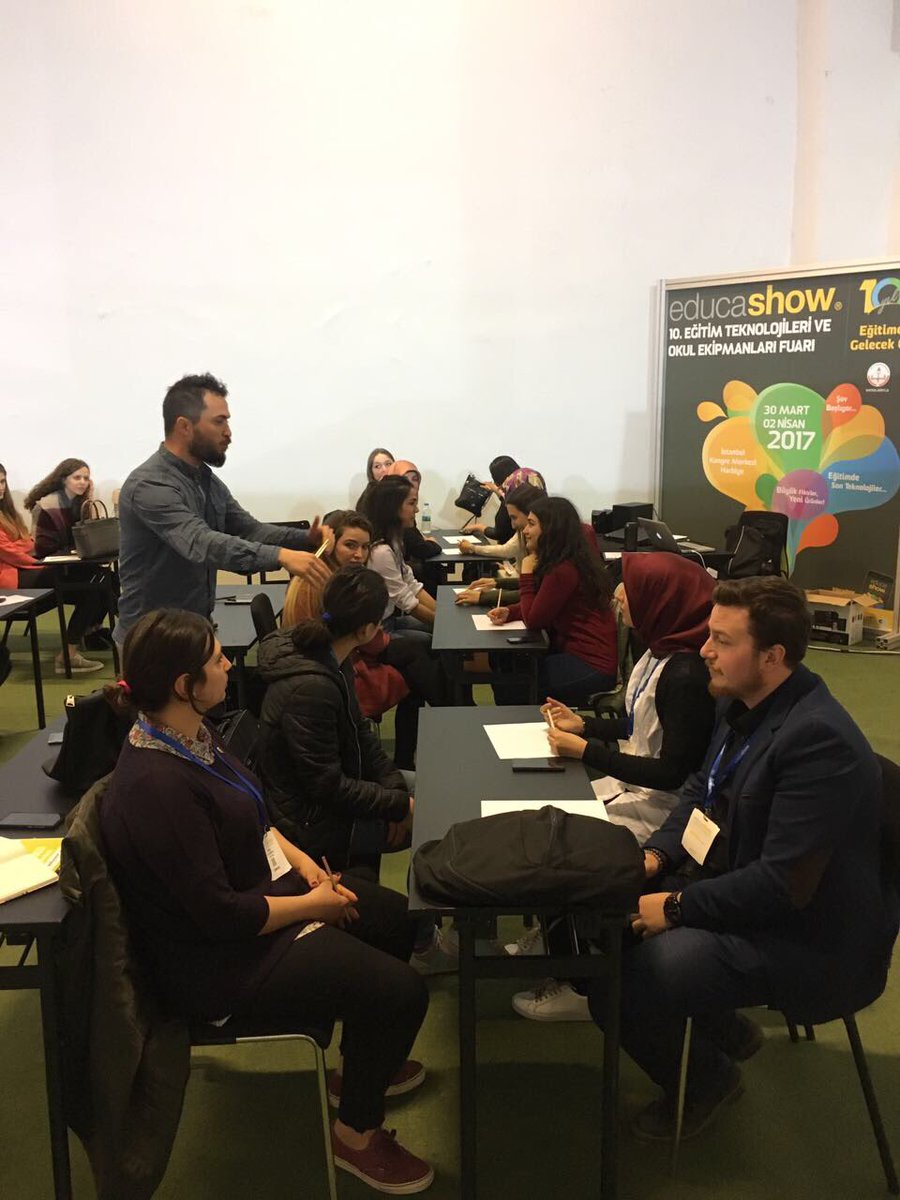 dincherdemir's tweet photo. Keyifli yoğun katılımlı güzel bir gündü #educashow #educashow2017 https://t.co/f7wxXmMCiY