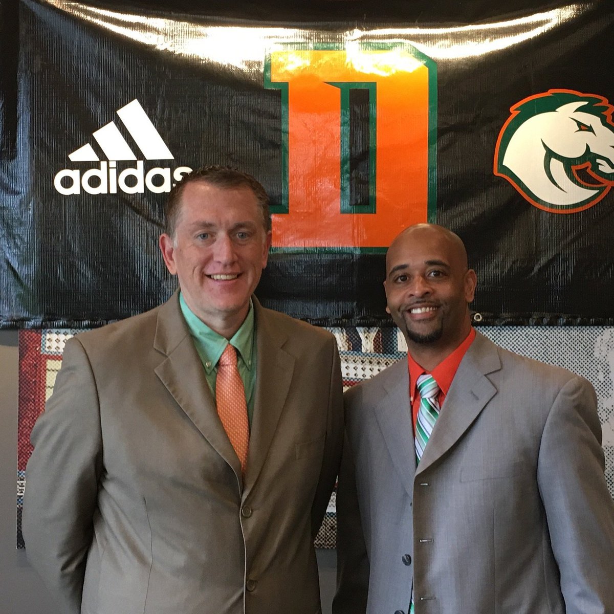 Shawn Ransom lights up the room! Kurt Young 20 years experience in College ranks &amp; coached in 2016 State Finals. They are all Douglass now!