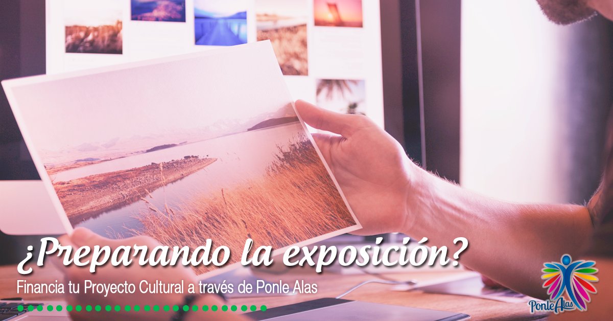 PonleAlas's tweet photo. ¡Comparte tu arte! 🗿💃📷🎥
Lleva tus ideas a más personas, impulsa tu #ProyectoCultural o tu #ProyectoArtístico a través del #Crowdfunding https://t.co/u8R00mQM6L
