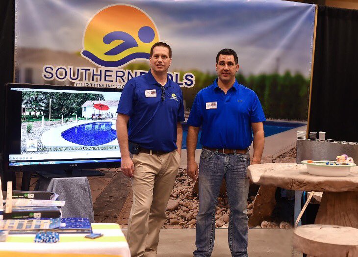 southernpools5's tweet photo. We had a great time at the Chatham Kent Home &amp; Garden show last weekend!  Great to see so many friendly faces! #southernpools #chathamkent https://t.co/F1EIz0oijH
