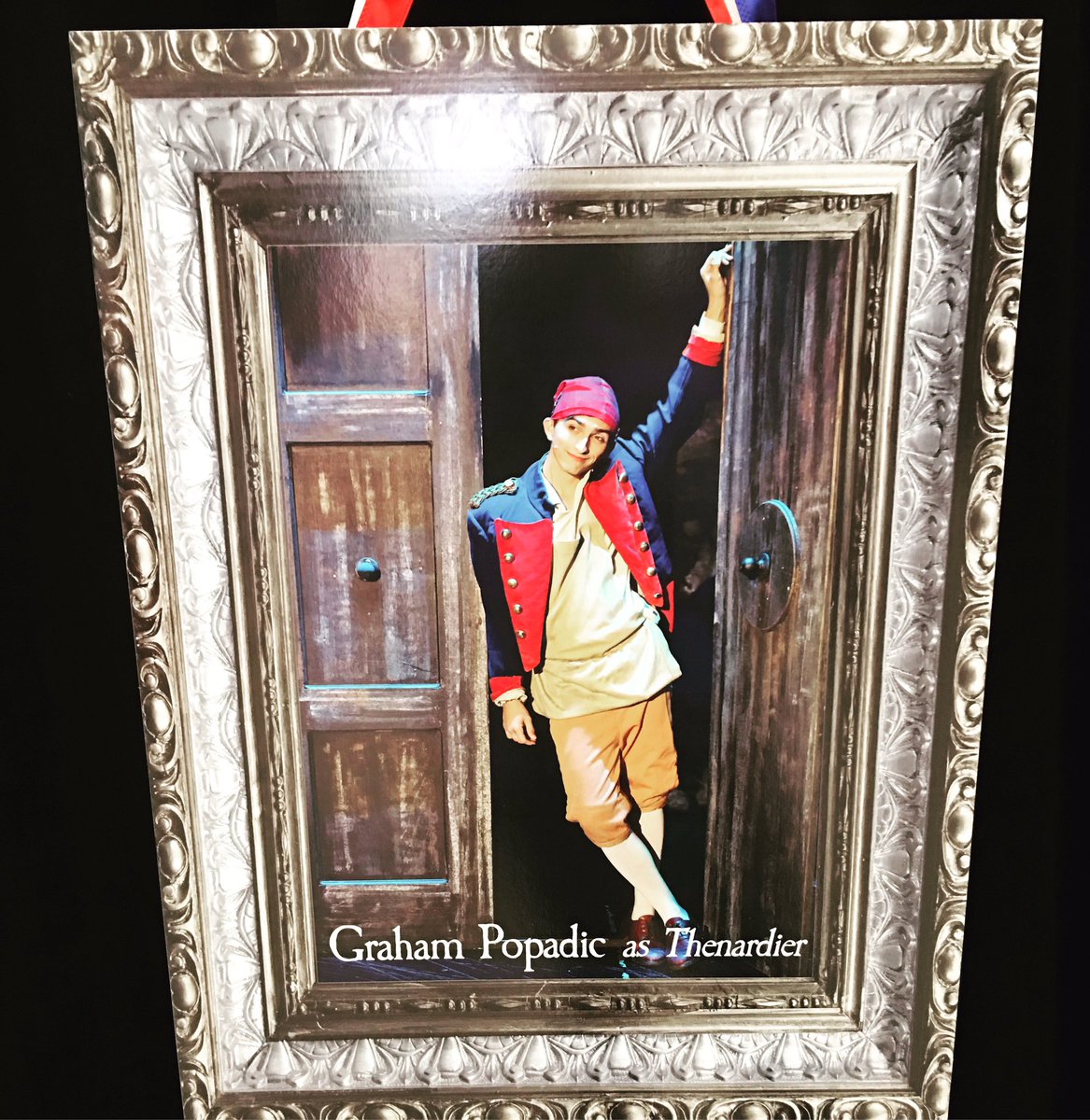 TimPopadic's tweet image. This guy #LesMis @TKAWPB