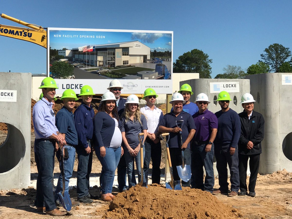 Congrats to our member #LockeSolutions on their #groundbreaking ceremony! #construction #newdevelopments