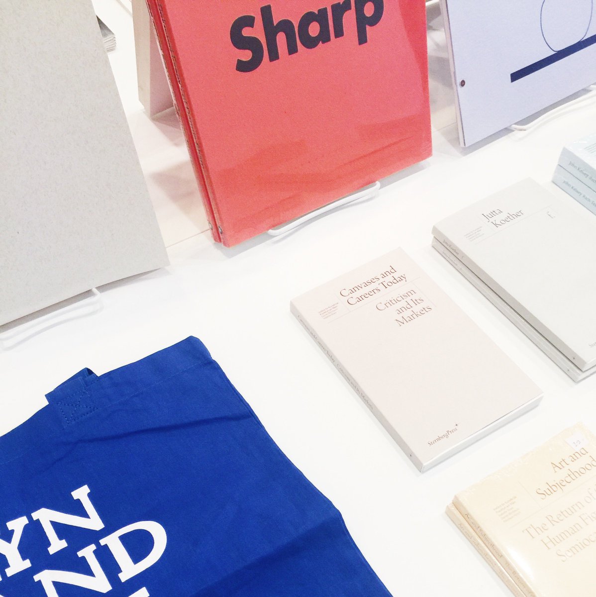 OrBookstore's tweet image. a cobalt tote bag to satisfy your tote needs