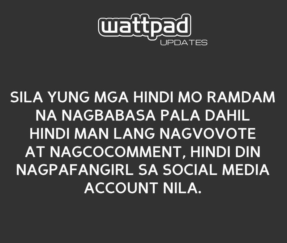 wttpdupdates's tweet photo. Iba't ibang uri ng Wattpad Readers
(1) The Silent Reader
#WattpadUpdates https://t.co/UQDHicKyyg